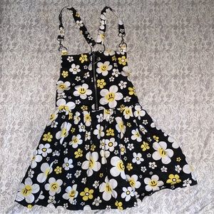 Hazy Daisy Overall Dress